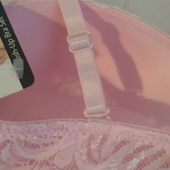 French Affair Multiway Push-up Bra + Panty Set, Pink, 34C/Medium - Picture 5 of 13